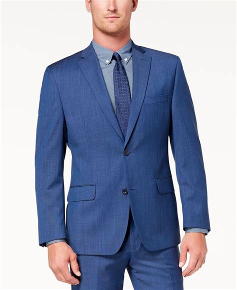 michael kors men's classic-fit airsoft stretch solid suit jacket|Michael Kors Men's Classic Fit Airsoft Stretch Suit Jackets .